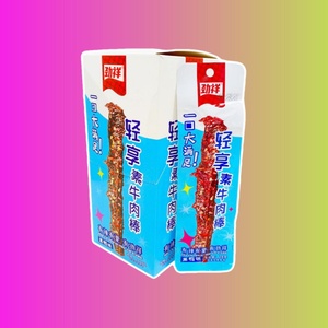 Соевая закуска "VegBeef" со вкусом запечённой утки в азиатском стиле 28гр