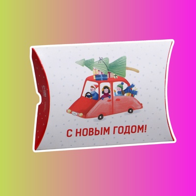 Коробка сборная фигурная «Машинка»