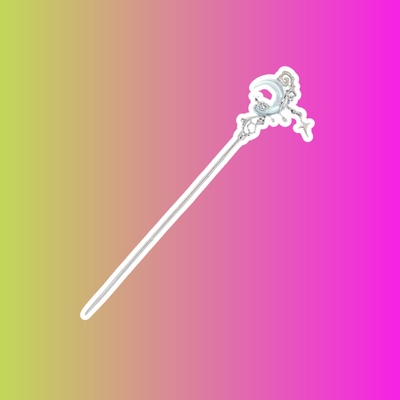 Шпилька для волос "Луна"