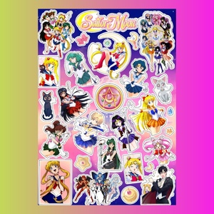 Стикерпак Сейлор Мун, А4
