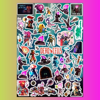 Стикерпак Dead Cells, А4