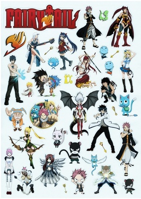 Стикерпак: Хвост феи, А4