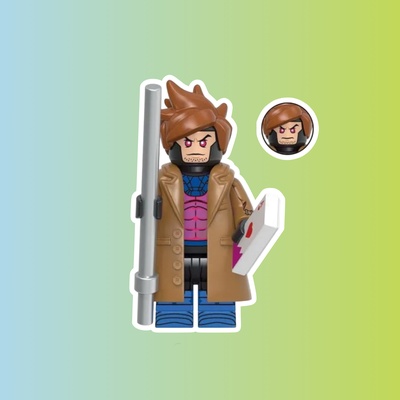 Фигурка Lepin "Marvel: Гамбит"