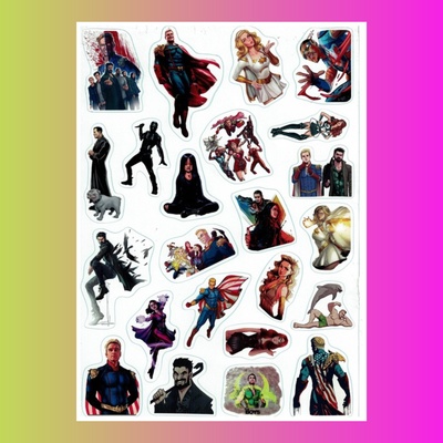 Стикерпак Пацаны, А4