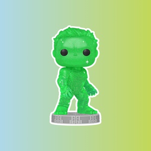 Фигурка Funko POP! Art Series Bobble Marvel Infinity Saga Hulk Green w/Case (48)