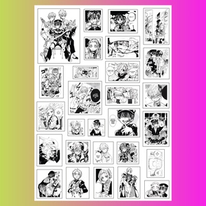 Стикерпак Туалетный мальчик Ханако-кун, А4