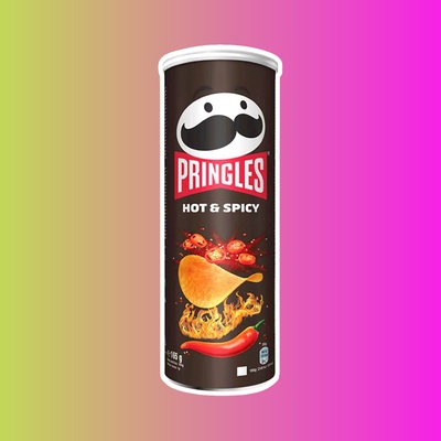 Картофельные чипсы Pringles Hot & Spicy со вкусом острого перца, 165 гр