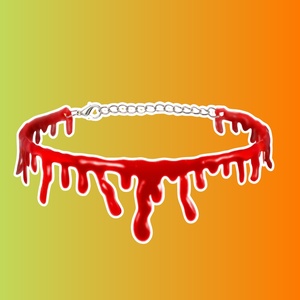 Кровавое ожерелье, аксессуары для Хэллоуина