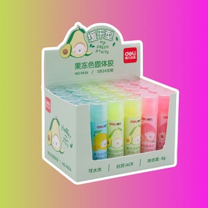 Клей-карандаш Deli "Фрукты"