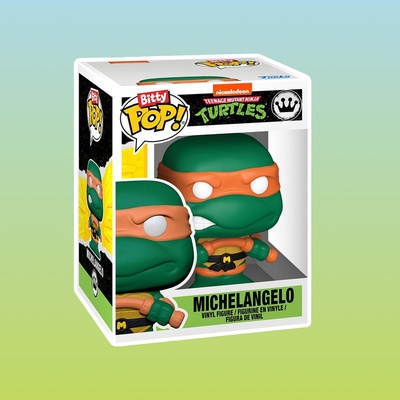 Набор Funko Bitty POP! Bitty Box TMNT Sewer Lair +2 Bitty POP! Michelangelo+Leonardo