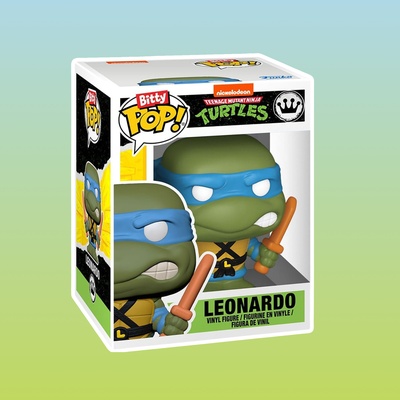 Набор Funko Bitty POP! Bitty Box TMNT Sewer Lair +2 Bitty POP! Michelangelo+Leonardo