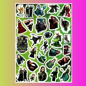 Стикерпак: Тор и Локи