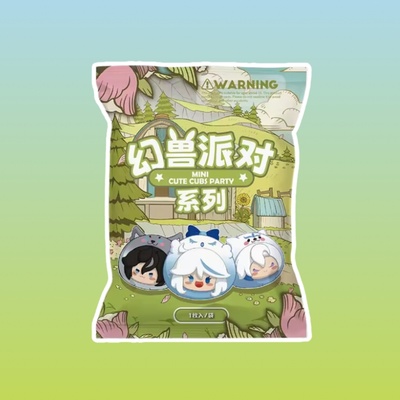 Случайная фигурка "Genshin Impact: Mini cute cubs party"