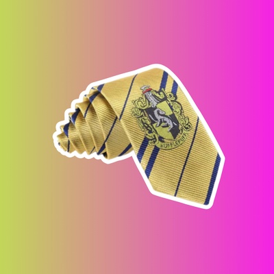 Галстук "Пуффендуй: Гарри Поттер"