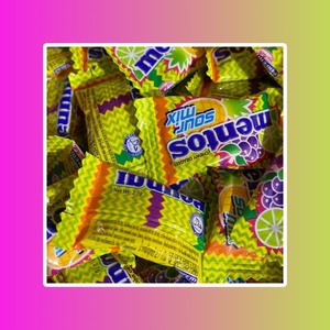 Жевательные конфеты Mentos Sour Fruit со вкусом кислых фруктов, 2,7 гр