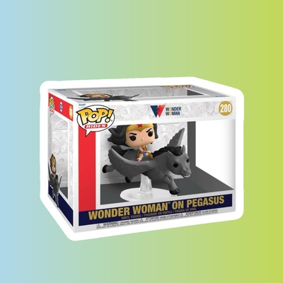 Фигурка Funko POP! Rides DC Wonder Woman 80th Wonder Woman on Pegasus (54989)
