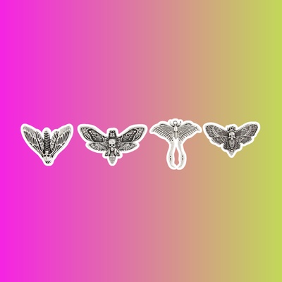 Набор колец "Мотыльки"