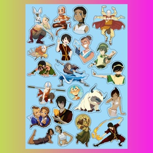 Стикерпак "Аватар: Легенда об Аанге"