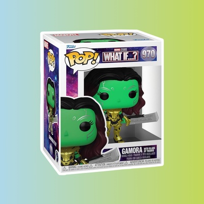 Фигурка Funko POP! Bobble Marvel What If Gamora w/Blade of Thanos (970)