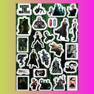 Стикерпак Матрица, А4