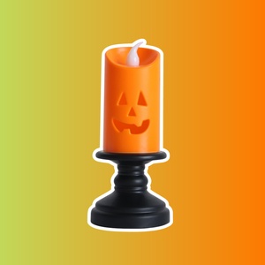Светильник для Хэллоуина "Свеча-тыква"