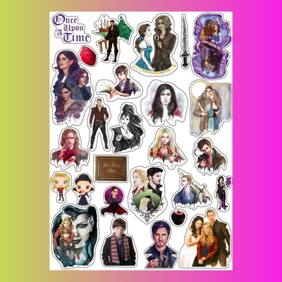 Стикерпак: Однажды в сказке