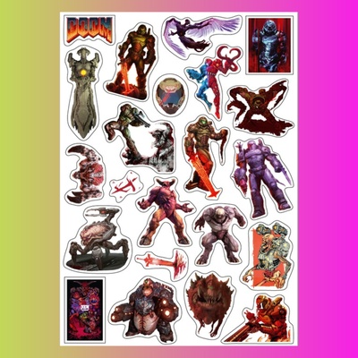 Стикерпак: DOOM