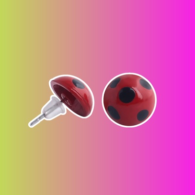 Серьги "Леди Баг"