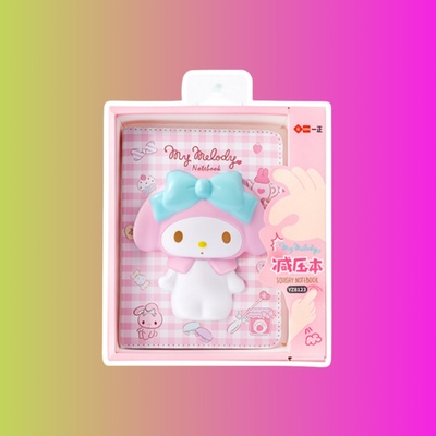 Блокнот "Sanrio" со сквишем