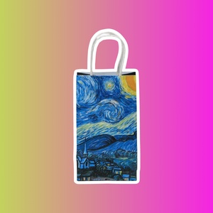 Пакет подарочный крафтовый «Ван Гог»