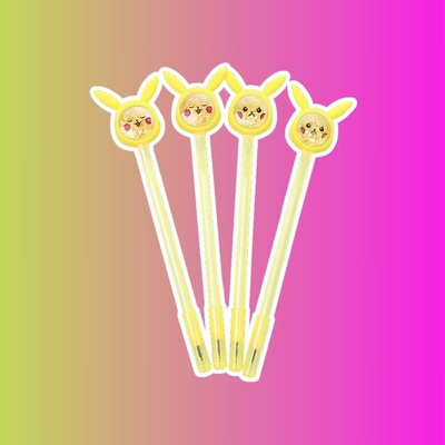 Ручка "Пикачу" с блёстками