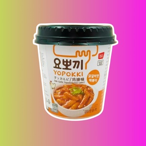 Рисовые клецки (топокки) б/п со вкусом курицы Dak Galbi Topokki (rice cake), 130г