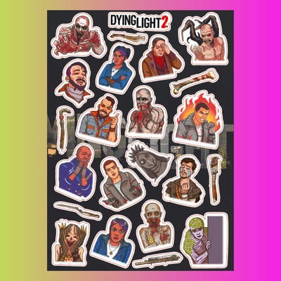 Стикерпак: Dying Light 2 Stay Human