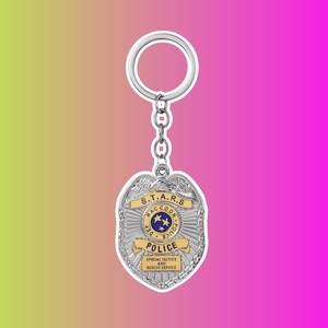 Брелок "Значок полицеского Раккун сити: Resident Evil"