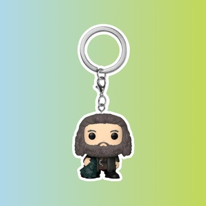 Брелок Funko Pocket POP! Harry Potter Holiday Rubeus Hagrid (Exc)