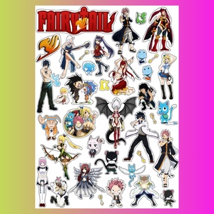 Стикерпак: Хвост феи, А4