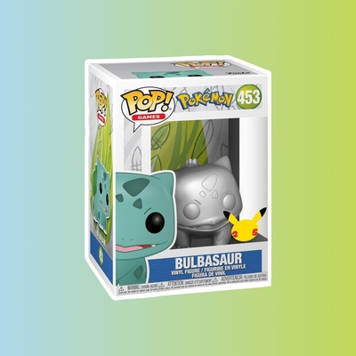 Фигурка Funko POP! Games Pokemon Bulbasaur Silver (MT) (453)