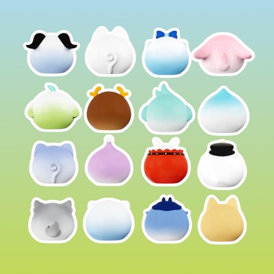 Случайная фигурка "Genshin Impact: Mini cute cubs party"