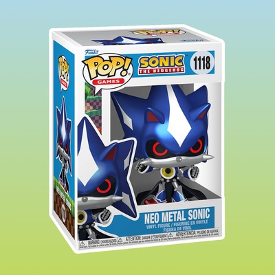 Фигурка Funko POP! Games Sonic the Hedgehog Neo Metal Sonic (MT) (1118)