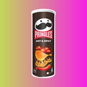 Картофельные чипсы Pringles Hot & Spicy со вкусом острого перца, 165 гр