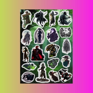 Стикерпак Чумной Доктор, А4