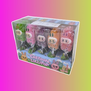 Леденцы на палочке "Cartoon Lollipop" с вкусами фруктов и ягод 15гр