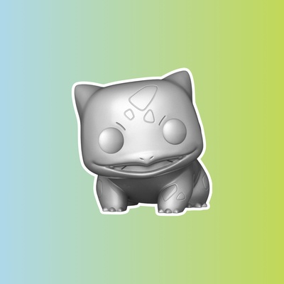 Фигурка Funko POP! Games Pokemon Bulbasaur Silver (MT) (453)