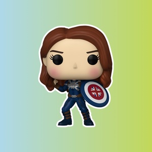 Фигурка Funko POP! Bobble Marvel What If Captain Carter Stealth Suit (968)