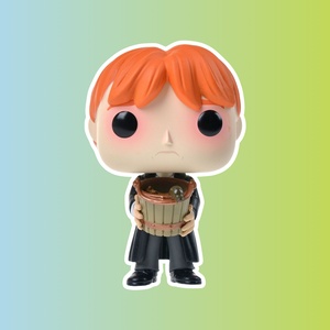 Фигурка Funko POP! Harry Potter S10 Ron Weasley Puking Slugs w/Bucket (114) (48066)