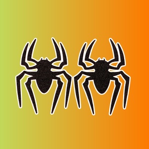 Декор «Пауки», 2 штуки