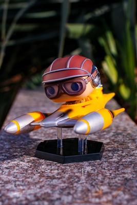 Фигурка Funko POP! Rides Bobble Star Wars Anakin Skywalker in Naboo Starfighter (Exc) (677) 