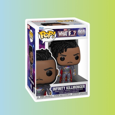 Фигурка Funko POP! Bobble Marvel What If Infinity Killmonger (969)