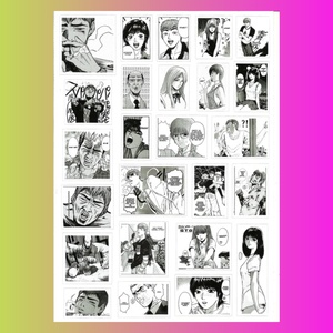 Стикерпак "Крутой учитель Онидзука", манга