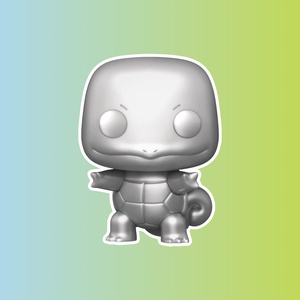 Фигурка Funko POP! Games Pokemon Squirtle Silver (MT) (504)